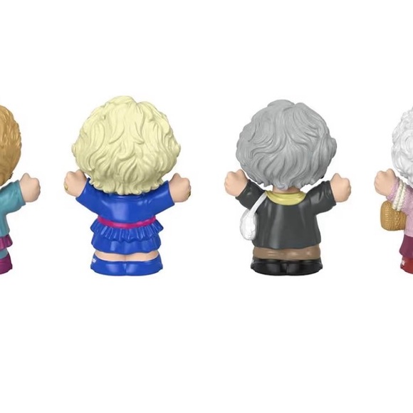 The Little People Collector Set - The Golden Girls 4-Figure Set NIB $40 - Picture 5 of 6